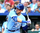 Matt Beaty Signed Royals Jersey (Beckett) Kansas City's 1st Baseman / Outfielder