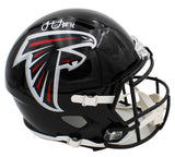 Julio Jones Signed Atlanta Falcons Speed Full Size NFL Helmet