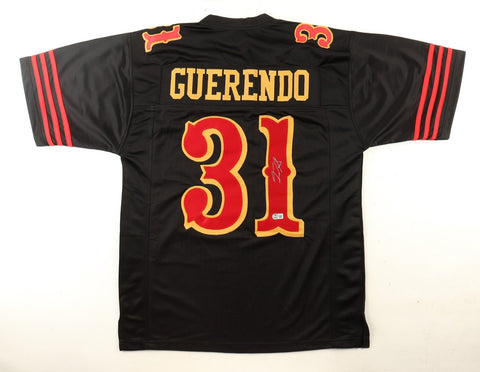 Isaac Guerendo Signed 49ers Jersey (Beckett) San Francisco 2024 Draft Pick / RB