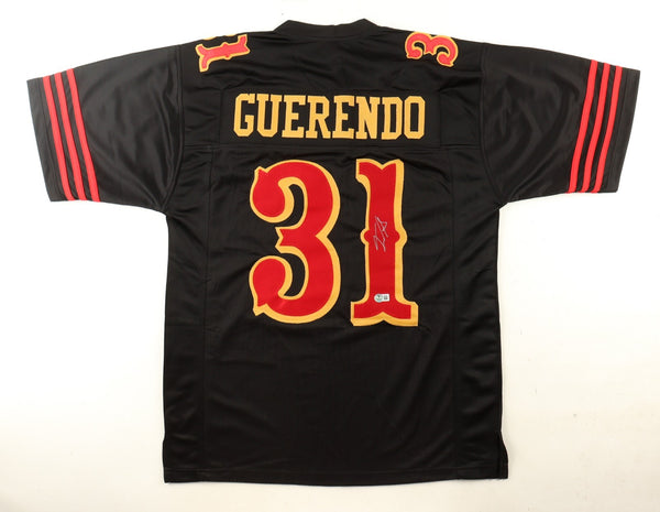 Isaac Guerendo Signed 49ers Jersey (Beckett) San Francisco 2024 Draft Pick / RB