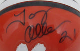 Terry Allen Clemson Tigers Signed Riddell Mini Helmet JSA 136435