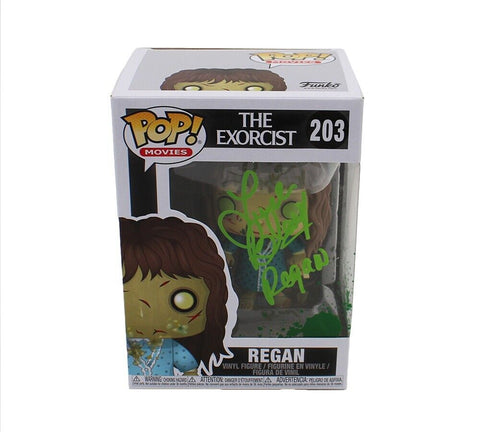 Linda Blair Signed The Exorcist Regan #203 Funko Pop! with "Regan" Inscription