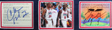 1992 Dream Team (13) Jordan, Johnson Signed & Framed Card Display BAS #AC33907