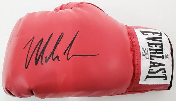 Mike Tyson Signed Red Everlast Boxing Glove (JSA QR) Iron Mike / Kid Dynomite