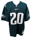 Brian Dawkins Signed Eagles Mitchell & Ness Green Football Jersey PSA/DNA 190725