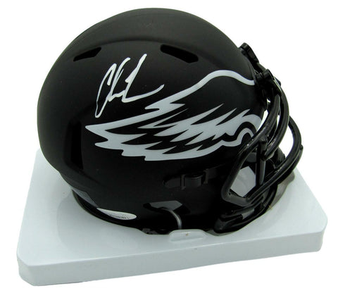 Chris Long Signed/Autographed Eagles Eclipse Mini Helmet JSA 157563