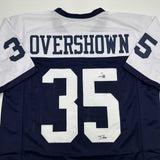 Autographed/Signed DeMarvion Overshown Dallas Thanksgiving Day Jersey JSA COA