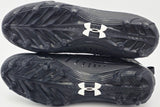 Tyler Lockett Auto Black Under Armour Team Fierce MC Cleats Seahawks Size 10.5