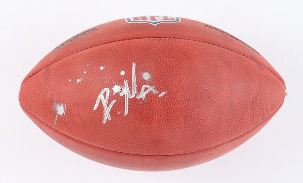 Raheem Mostert Signed NFL "The Duke" Football (Fanatics) Miami Dolphins R.B.