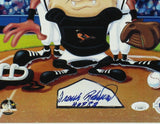 Frank Robinson Signed Baltimore Orioles Unframed 12x17 Looney Tunes MLB Photo