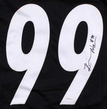 Keion Adams Signed Steelers Jersey (TSE COA) 2017 Rookie Outside Linebacker