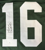 Vinny Testaverde Signed New York Jets Jersey (JSA) #1 Overall Draft Pk 1987