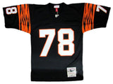 Anthony Munoz HOF Signed/Inscribed Mitchell & Ness Jersey Bengals PSA/DNA 195546