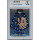 Ray Lewis Autographed 2023 Mosiac Hall of Fame #273 Trading Card Beckett 52978