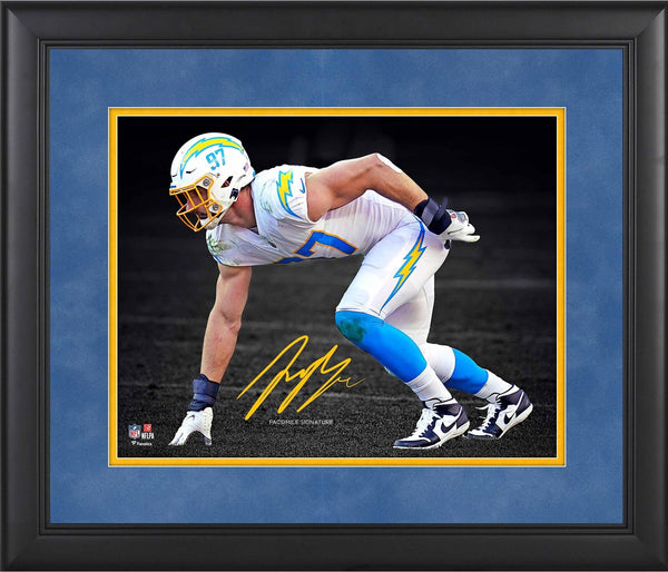 Autographed Joey Bosa Los Angeles Chargers 11x14 Art