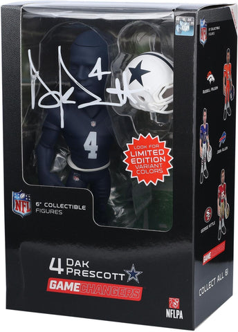 Signed Dak Prescott Cowboys Figurine