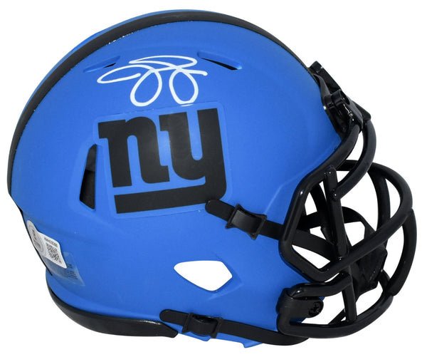 JASON SEHORN AUTOGRAPHED NEW YORK GIANTS RAVE SPEED MINI HELMET BECKETT