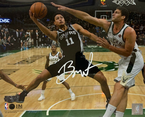 San Antonio Spurs BRYN FORBES Signed 8X10 Photo #1 AUTO