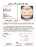 Yankees Mickey Mantle Authentic Signed Oal Baseball Auto Graded 9! JSA #XX07931