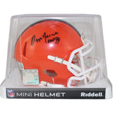Ozzie Newsome Autographed Cleveland Browns 2024 Mini Helmet Beckett WIT 50845