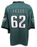 Jason Kelce Eagles Signed Green Nike On Field Football Jersey PSA/DNA 208045