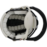 Merrill Hoge Signed Pittsburgh Steelers VSR4 Replica Mini Helmet BAS 44731