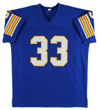 Pittsburgh Tony Dorsett Authentic Signed Blue Pro Style Jersey BAS Witnessed
