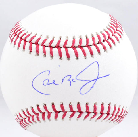 Cal Ripken Jr Autographed Rawlings OML Baseball - Fanatics *Blue