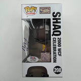 Autographed/Signed Shaq Shaquille O'Neal Orlando Magic Funko Pop #208 PSA COA