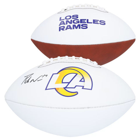 Puka Nacua Signed Los Angeles Rams Logo Football Fanatics