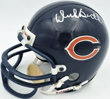 Dick Butkus & Gale Sayers Autographed Bears Blue Mini Helmet Beckett #AE16660