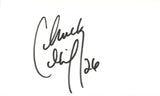 Chuck Cecil Autographed Green Bay Packers Index Card Beckett 45322