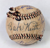 Sandlot Cast Signed Custom Baseball w/8 Signatures-Beckett W Hologram