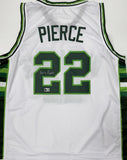 RICKY PIERCE Signed Custom Replica White Jersey AUTO - Milwaukee Bucks - BAS