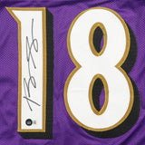 Roquan Smith Signed Baltimore Ravens Jersey (Beckett) 2018 1st Round Draft Pk LB