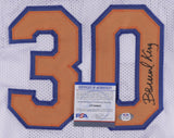 Bernard King Signed New York Knicks Jersey (PSA/DNA COA) 4xNBA All Star Forward
