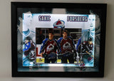 Joe Sakic Peter Forsberg Colorado Avalanche Signed 11X14 Photo "HOF 2012" JSA