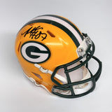 Romeo Doubs Autographed Signed Green Bay Packers Mini Helmet - Beckett