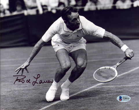 Rod Laver Authentic Signed 8x10 Black & White Photo Autographed BAS #T20515