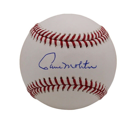 Paul Molitor Signed Milwaukee Brewers Rawlings OML White Ball