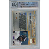 Jonathan Ogden Autographed 1996 Bowman's Best 10 Auto Trading Card Beckett 47707