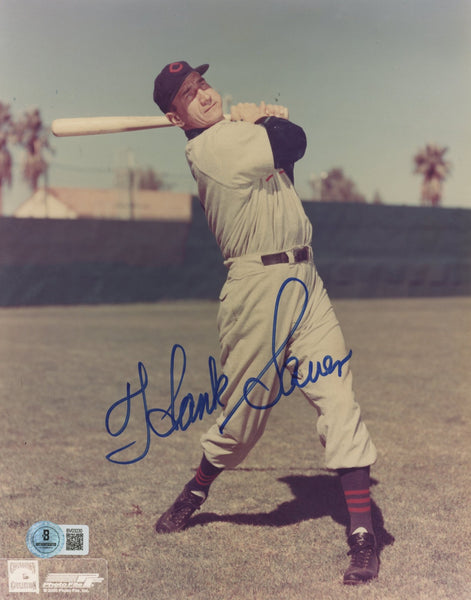 Cubs Hank Sauer Authentic Signed 8x10 Vertical Photo BAS #BV03230