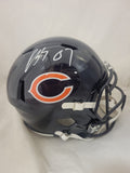 LUTHER BURDEN SIGNED CHICAGO BEARS F/S SPEED REPLICA HELMET BECKETT QR