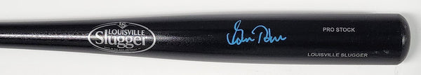Brewers 82 AL Champ GORMAN THOMAS Signed Louisville Slugger Black Bat AUTO JSA