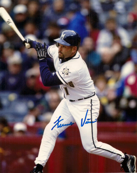 1994-99 Brewers FERNANDO VINA Signed 8x10 Photo AUTO #4