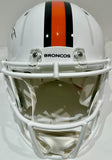 Patrick Surtain II Autographed Denver Broncos Snowcapped NFL Pro Helmet BAS COA