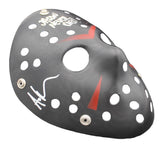 Ari Lehman Signed Friday the 13th Black Costume Mask with Jason Never Dies Insc