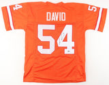 Lavonte David Creamsicle Signed Buccaneers Jersey (Beckett) Tampa Bay L.B.