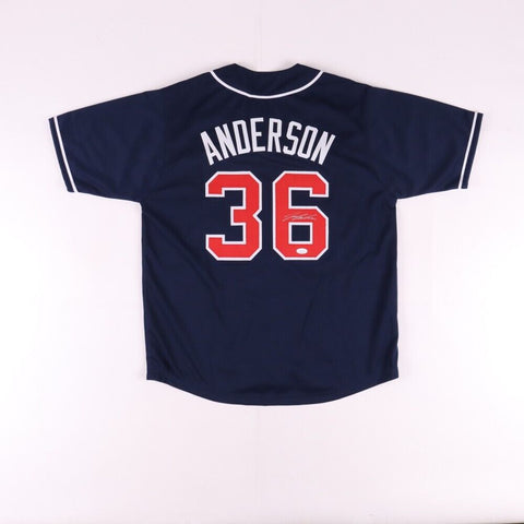 Ian Anderson Signed Braves Jersey (JSA COA) 2021 Atlanta World Series Pitcher
