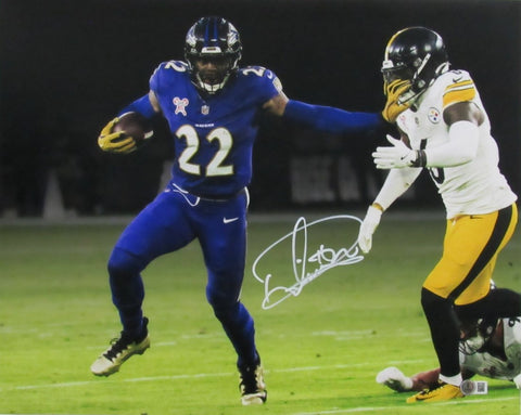 Derrick Henry Signed/Autographed 16x20 Photo Baltimore Ravens Beckett 200026